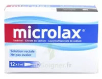 Microlax Sorbitol Citrate Et Laurilsulfoacetate De Sodium S Rect En Récipient Unidose 12récip-unidoses-can/5ml à PORT-DE-BOUC