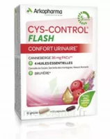 Cys-control Flash 36mg Gélules B/20 à PORT-DE-BOUC