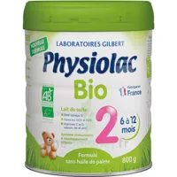 Physiolac Bio 2 Lait Pdre B/800g à PORT-DE-BOUC