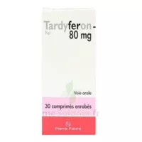 Tardyferon 80 Mg, Comprimé Pelliculé Plq/30 à PORT-DE-BOUC