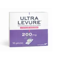 Ultra-levure 200 Mg Gélules Plq/10 à PORT-DE-BOUC