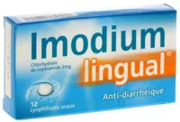 Imodiumlingual 2 Mg Lyophilisat Oral Plq/12 à PORT-DE-BOUC