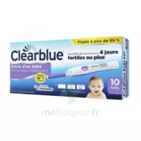 Clearblue Test D'ovulation 2 Hormones B/10 à PORT-DE-BOUC