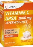 Vitamine C Upsa Effervescente 1000 Mg, Comprimé Effervescent à PORT-DE-BOUC