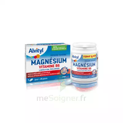 Alvityl Magnésium Vitamine B6 Libération Prolongée Comprimés Lp B/45 à PORT-DE-BOUC
